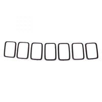 GRILLE TRIM RING SET (7-PIECE SET) PRIMED SRT/TRACKHAWK MODELS