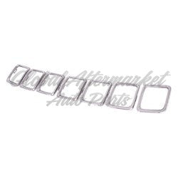 GRILLE TRIM RING SET CHROME 7-PC