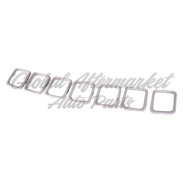 GRILLE TRIM RING (7-PIECE SET) PRIMED