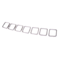 GRILLE TRIM RING (7-PIECE SET) PRIMED