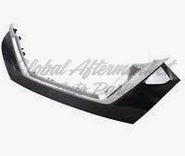 GRILLE MOULDING UPPER MATTE BLACK W/BLACK MOULDING