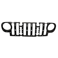 GRILLE TRIM RING BLACK 1-PC W/CAMERA