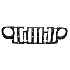 GRILLE TRIM RING BLACK 1-PC W/CAMERA