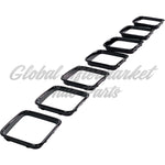 GRILLE TRIM RING SET PTD BLACK 7-PC FOR SRT/TRACKHAWK — photo 3