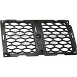GRILLE INSERT RH BLACK TEXTURED FINISH HONEYCOMB MESH DESIGN — photo 1