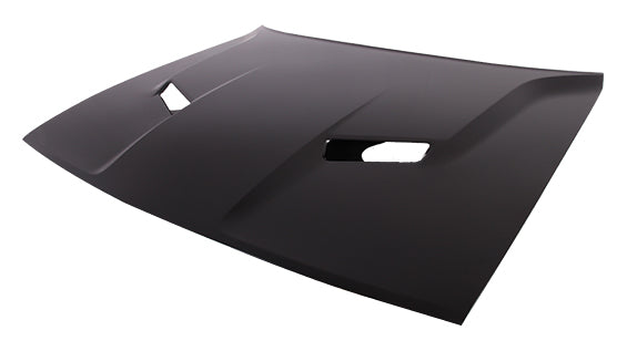 HOOD W/O SHAKER PKG (DUAL INTAKE VENT) ALUMINUM / FOR RT/RT PLUS/SXT/SXT PLUS