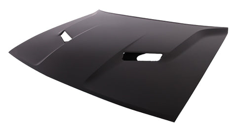 HOOD W/O SHAKER PKG (DUAL INTAKE VENT) ALUMINUM / FOR RT/RT PLUS/SXT/SXT PLUS CAPA