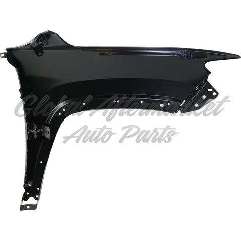 FENDER FR LH STEEL W/O SIDE LAMP HOLE