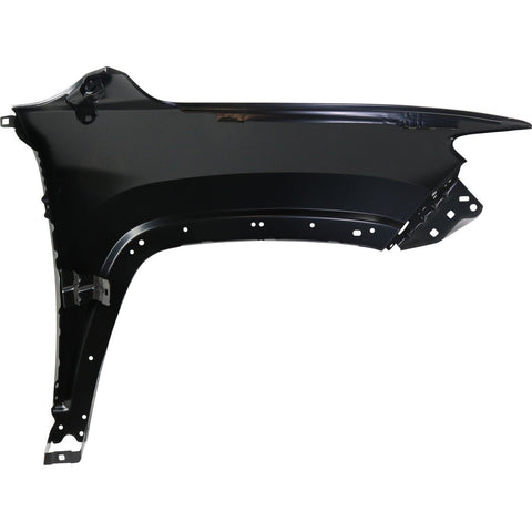 FENDER FR LH STEEL W/O SIDE LAMP HOLE