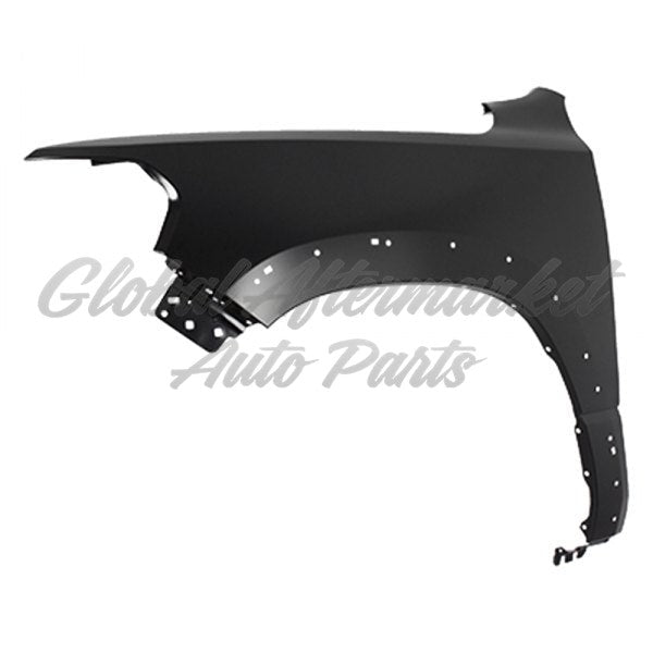 FENDER FR LH STEEL W/FLARED MOLDING