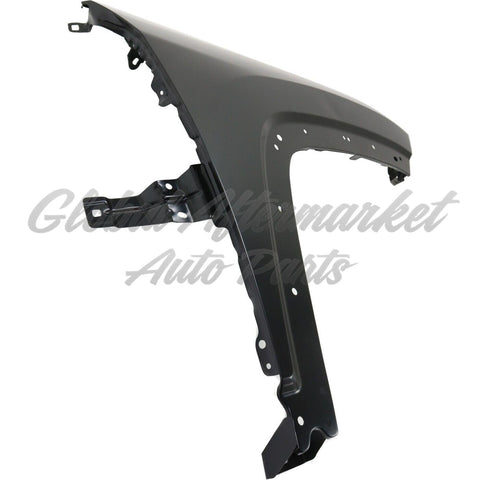 FENDER FR RH STEEL W/O SIDE LAMP HOLE