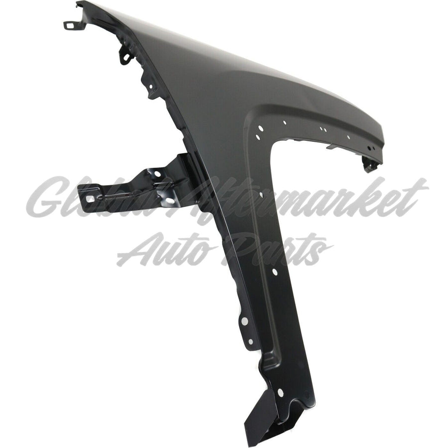 FENDER FR RH STEEL W/O SIDE LAMP HOLE CAPA