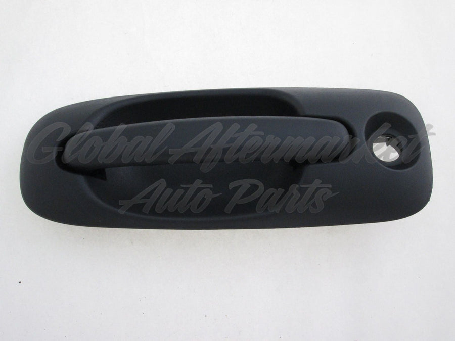 DOOR HANDLE FR LH OUTER W/KEY HOLE TEXTURED BLACK