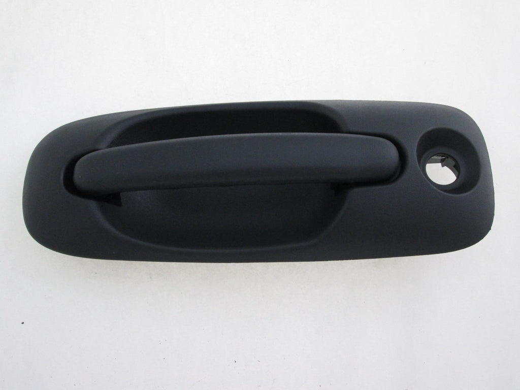 DOOR HANDLE FR LH OUTER W/KEY HOLE TEXTURED BLACK