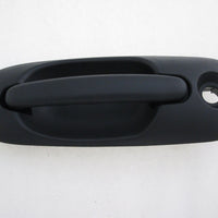 DOOR HANDLE FR LH OUTER W/KEY HOLE TEXTURED BLACK
