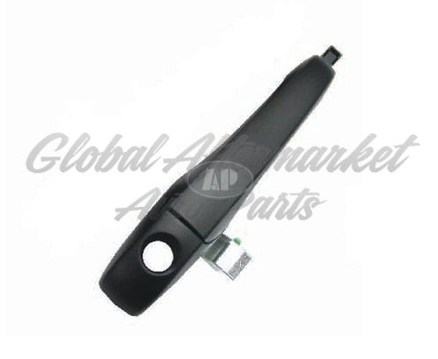 DOOR HANDLE FR LH OUTER W/KEY HOLE BLACK