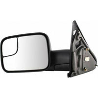DOOR MIRROR LH POWER HTD W/TOW TEXTURED