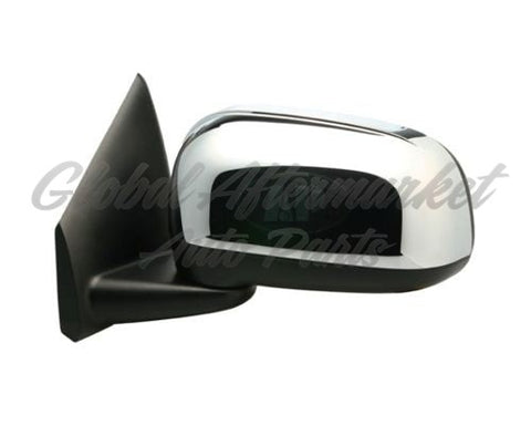 DOOR MIRROR LH POWER HTD W/CHROME CAP