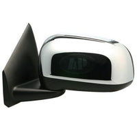 DOOR MIRROR LH POWER HTD W/CHROME CAP