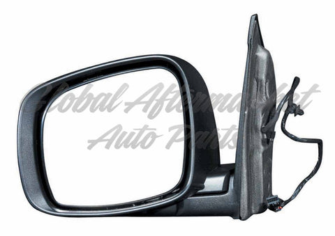 DOOR MIRROR LH POWER HTD PTM WITH BLACK 10 HOLE/5 PIN CONNECTOR