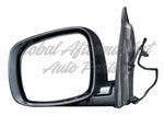 DOOR MIRROR LH POWER HTD TEXTURED WITH BLACK 10 HOLE/5 PIN CONNECTOR — photo 1