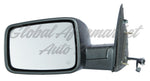 DOOR MIRROR LH POWER HTD TEXTURED W/O SIGNAL/MEMORY/PUDDLE LAMP NON-TOW TYPE — photo 1