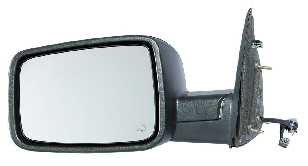 DOOR MIRROR LH POWER HTD TEXTURED W/O SIGNAL/MEMORY/PUDDLE LAMP NON-TOW TYPE