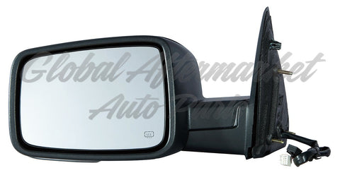 DOOR MIRROR LH POWER TEXTURED HTD W/SIGNAL/PUDDLE LAMP W/O MEMORY/AUTO DIMMING