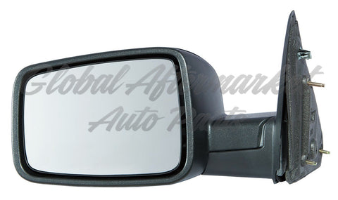 DOOR MIRROR LH MANUAL W/O TOW TEXTURED