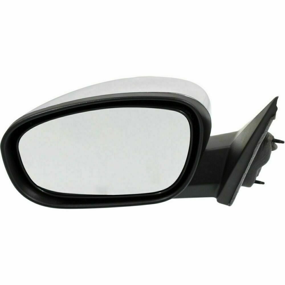 DOOR MIRROR LH POWER HTD CHROME
