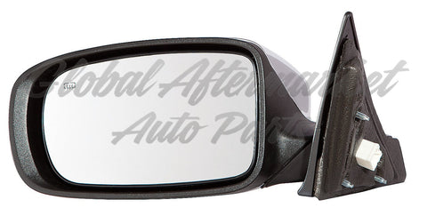 DOOR MIRROR LH POWER HTD CHROME
