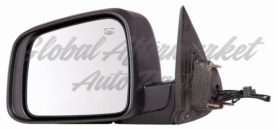 DOOR MIRROR LH POWER HTD PTM