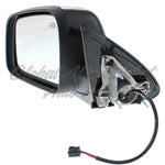 DOOR MIRROR LH POWER HTD PTM — photo 2