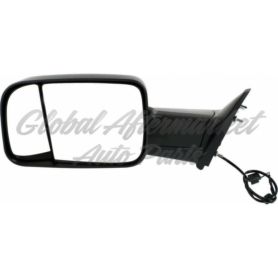 DOOR MIRROR LH MANUAL TEXTURED W/TOW