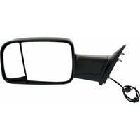 DOOR MIRROR LH MANUAL TEXTURED W/TOW