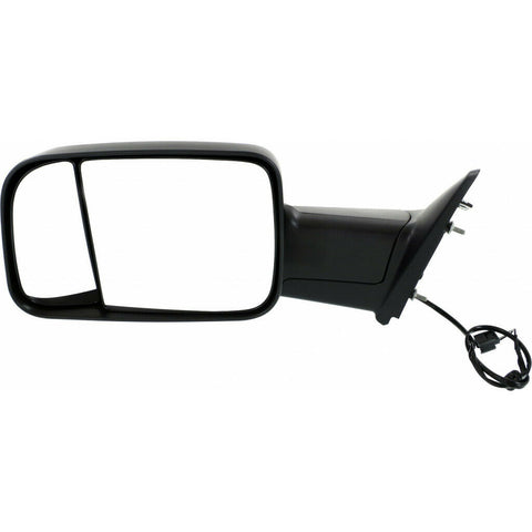 DOOR MIRROR LH MANUAL TEXTURED W/TOW