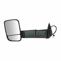 DOOR MIRROR LH POWER TEXTURED HTD W/SIGNAL/PUDDLE LAMP/TOW