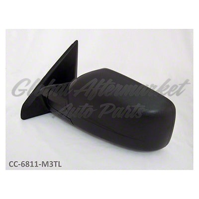 DOOR MIRROR LH MANUAL TEXTURED W/O TOW W/ TEMPERATURE SENSOR