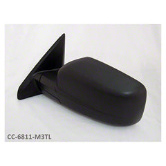 DOOR MIRROR LH MANUAL TEXTURED W/O TOW W/ TEMPERATURE SENSOR