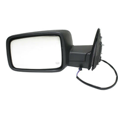 DOOR MIRROR LH POWER TEXTURED HTD W/O SIGNAL/TRAILER TOW W/TEMP SENSOR