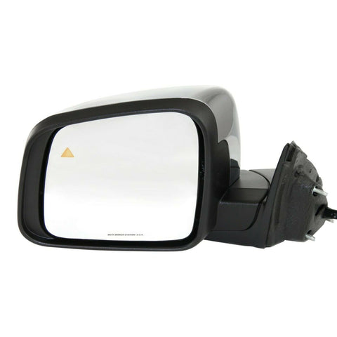 DOOR MIRROR LH HTD W/MEMORY/SIGNAL/BLIND SPOT W/O DIMMING GLASS CHROME