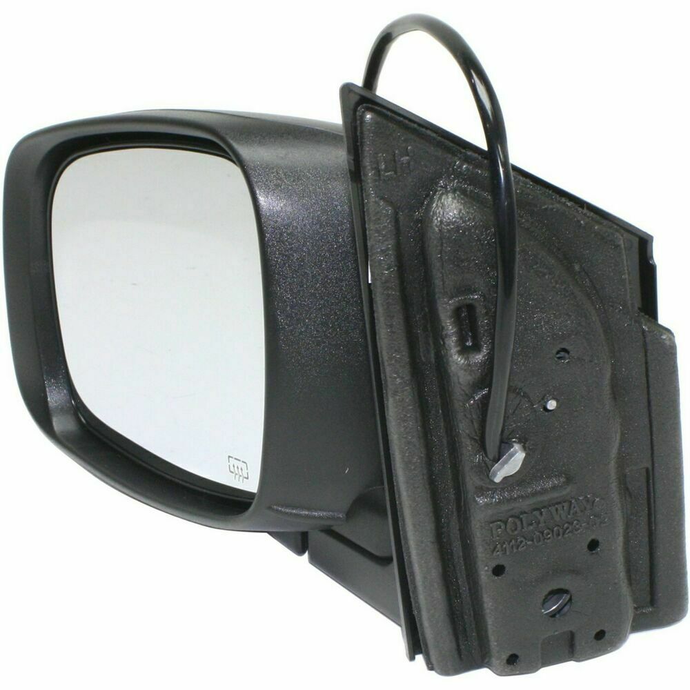 DOOR MIRROR LH POWER HTD TEXTURED WITH WHITE 6 HOLE/5 PIN CONNECTOR