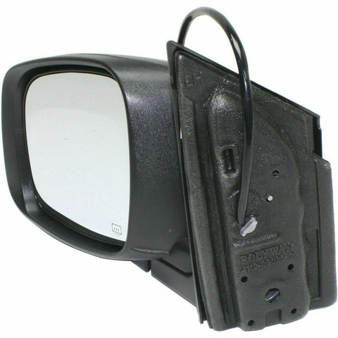DOOR MIRROR LH POWER HTD TEXTURED WITH WHITE 6 HOLE/5 PIN CONNECTOR