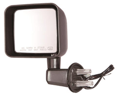 DOOR MIRROR LH POWER HTD TEXTURED