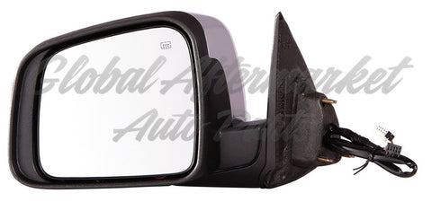 DOOR MIRROR LH POWER HTD W/SIGNAL W/O BLIND SPOT CITADEL MODEL CHROME