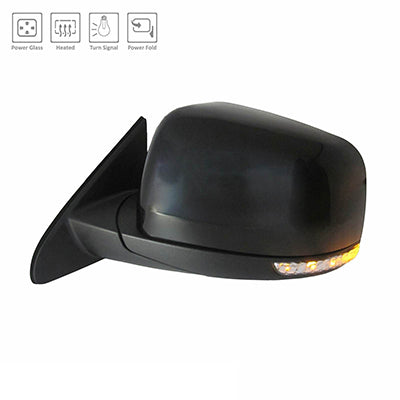 DOOR MIRROR LH POWER HTD W/SIGNAL W/O BLIND SPOT DETECTION