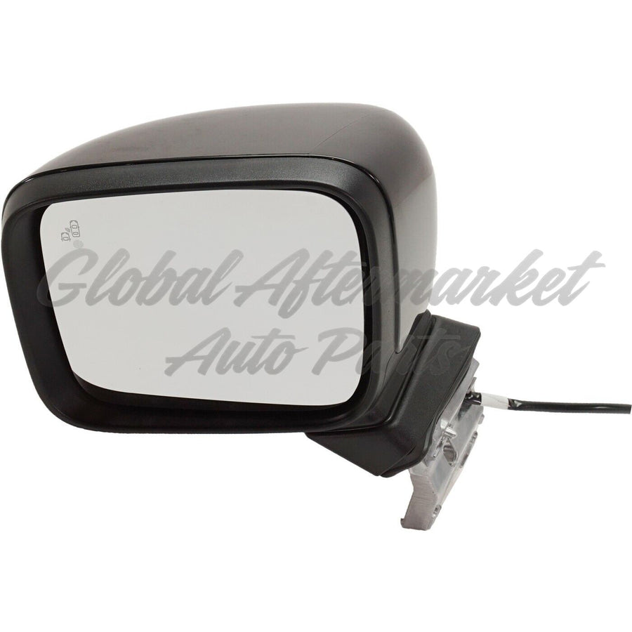 DOOR MIRROR LH POWER PTM HTD W/BLIND SPOT