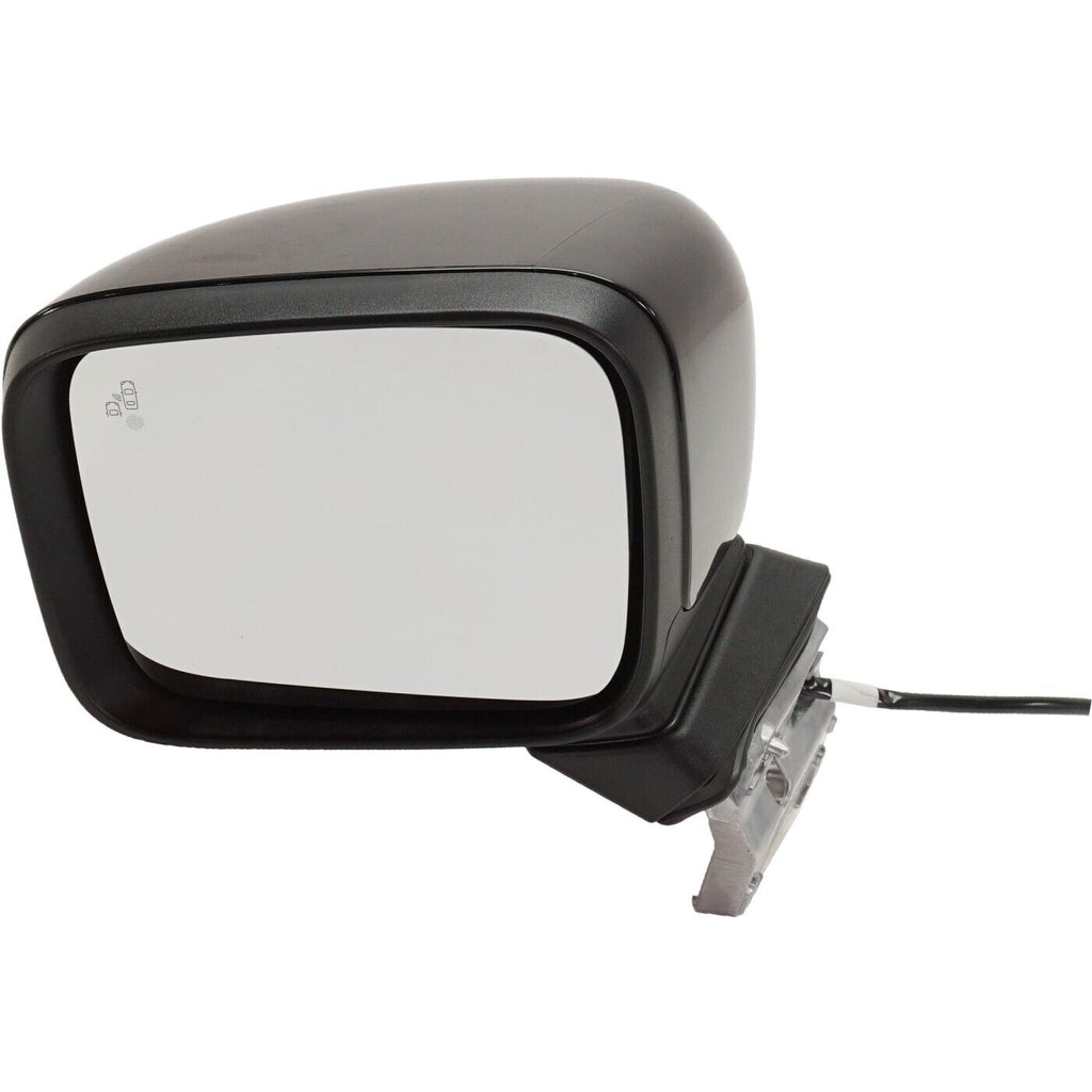 DOOR MIRROR LH POWER PTM HTD W/BLIND SPOT