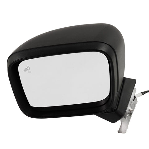 DOOR MIRROR LH POWER HTD TEXTURED CAP W/BLIND SPOT