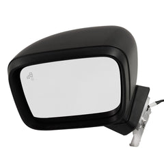DOOR MIRROR LH POWER HTD TEXTURED CAP W/BLIND SPOT